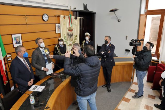 Svoltasi conferenza stampa attività Polizia Municipale
