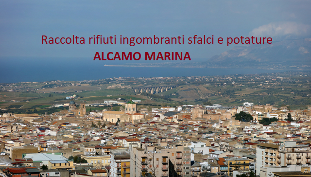 Raccolta rifiuti ingombranti sfalci e potature Alcamo Marina