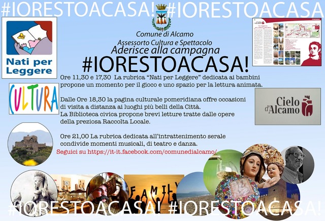 La Cultura non si ferma "IO RESTO A CASA"