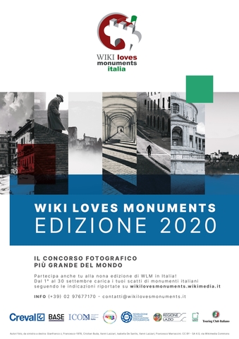 Concorso Fotografico Wiki Loves Monuments Italia 2020 