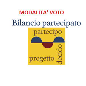 Modalità voto per i progetti Bilancio Partecipato